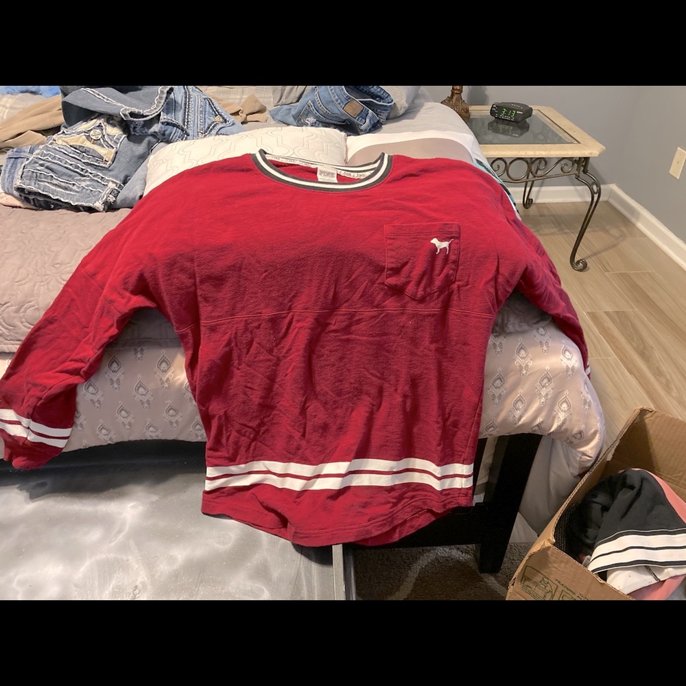 Pink sweatshirt